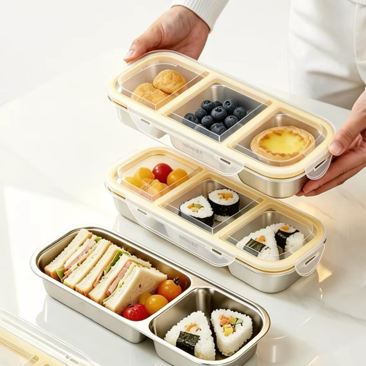 Food Storage Order - Контейнер для хранения продуктов из нержавеющей