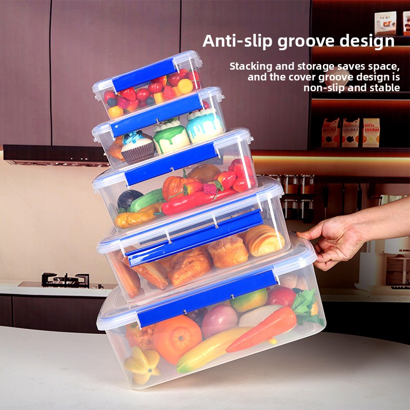Food Storage Refrigerator - Контейнер для еды Somenie большой емкости,