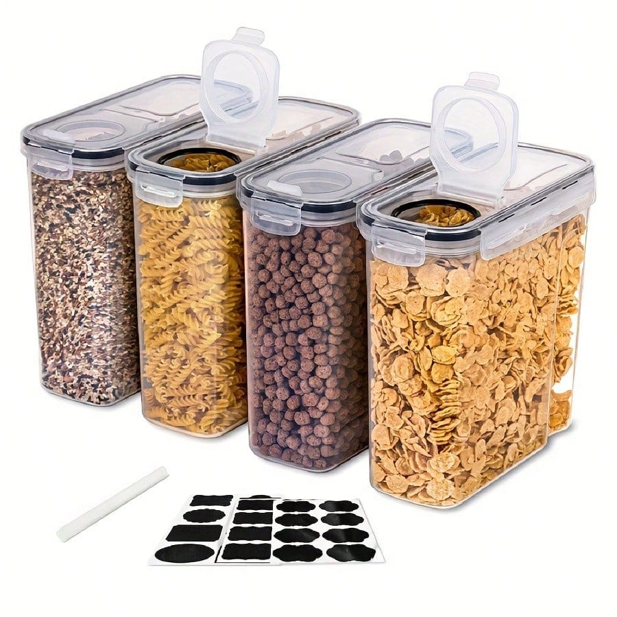 Food Storage Pet - Набор из 4 герметичных контейнеров для