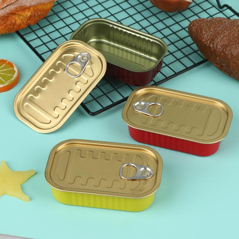Food Storage And Organizer - 2 шт. пустых мини-жестяных коробок с