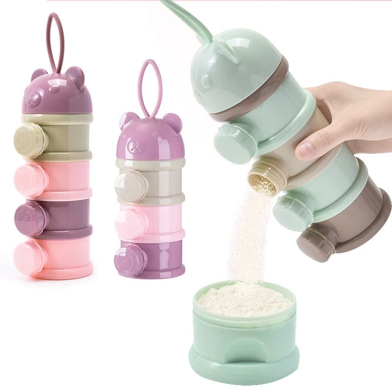 Food Storage Baby - 3/4-слойный портативный контейнер для детского питания