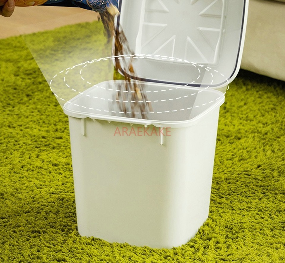 Ведро для корма для кошек, хра – обзор и цена Food Storage Pet