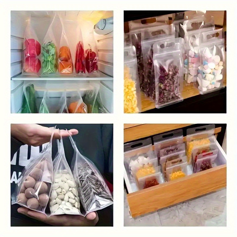 10 шт. многоразовых герметичны – обзор и цена Food Storage Reusable Bags