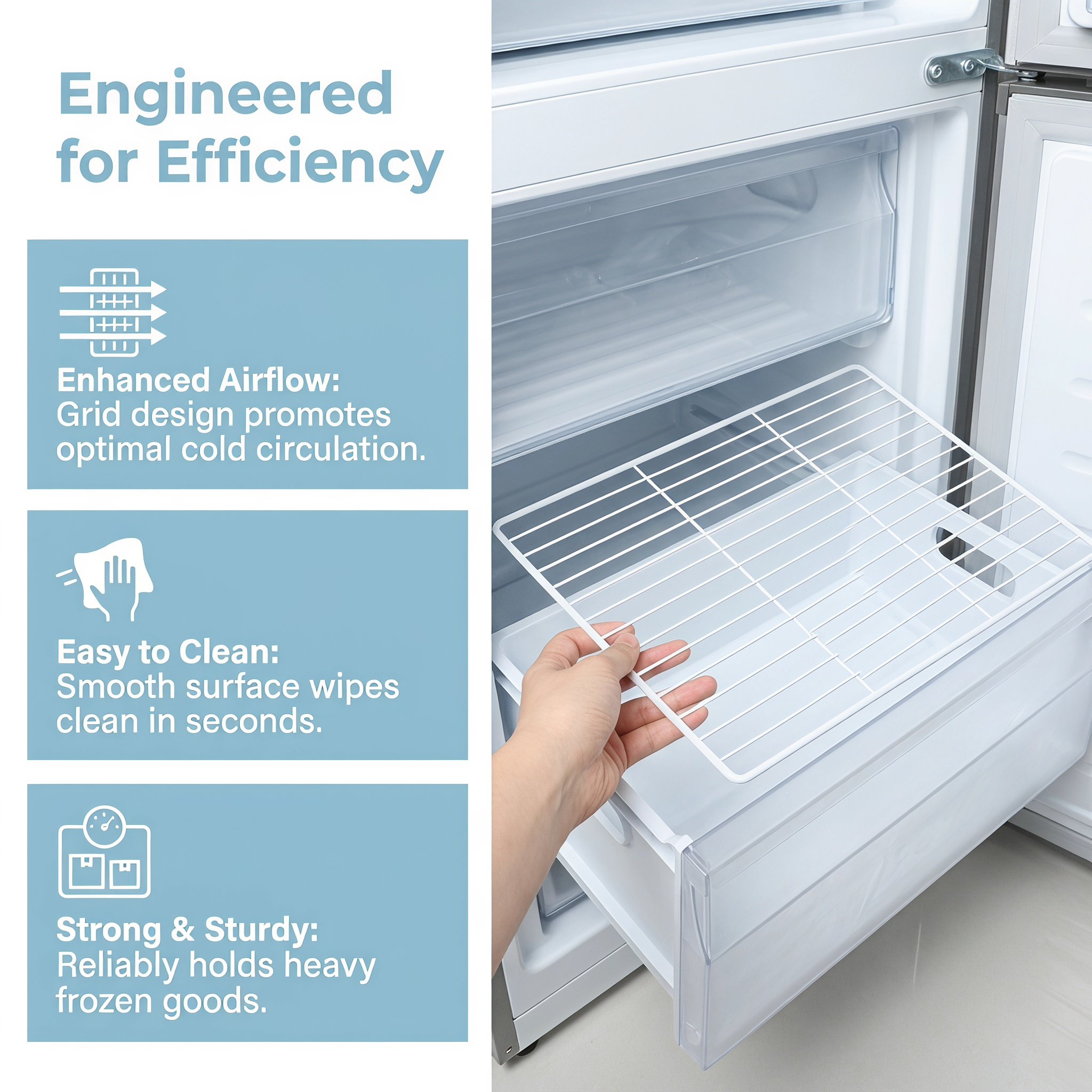 Металлическая проволочная полк – обзор и цена Food Storage Refrigerator