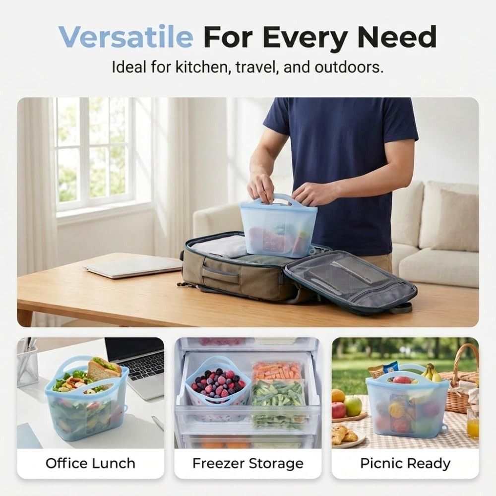 Многоразовые пакеты для хранен – обзор и цена Food Storage And Temperature