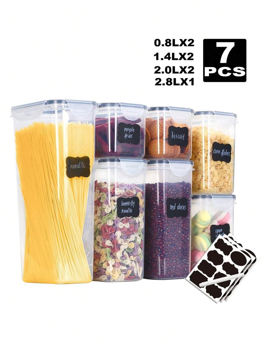 1/3/5/7 шт. банки для хранения – обзор и цена Food Storage Jar Labels