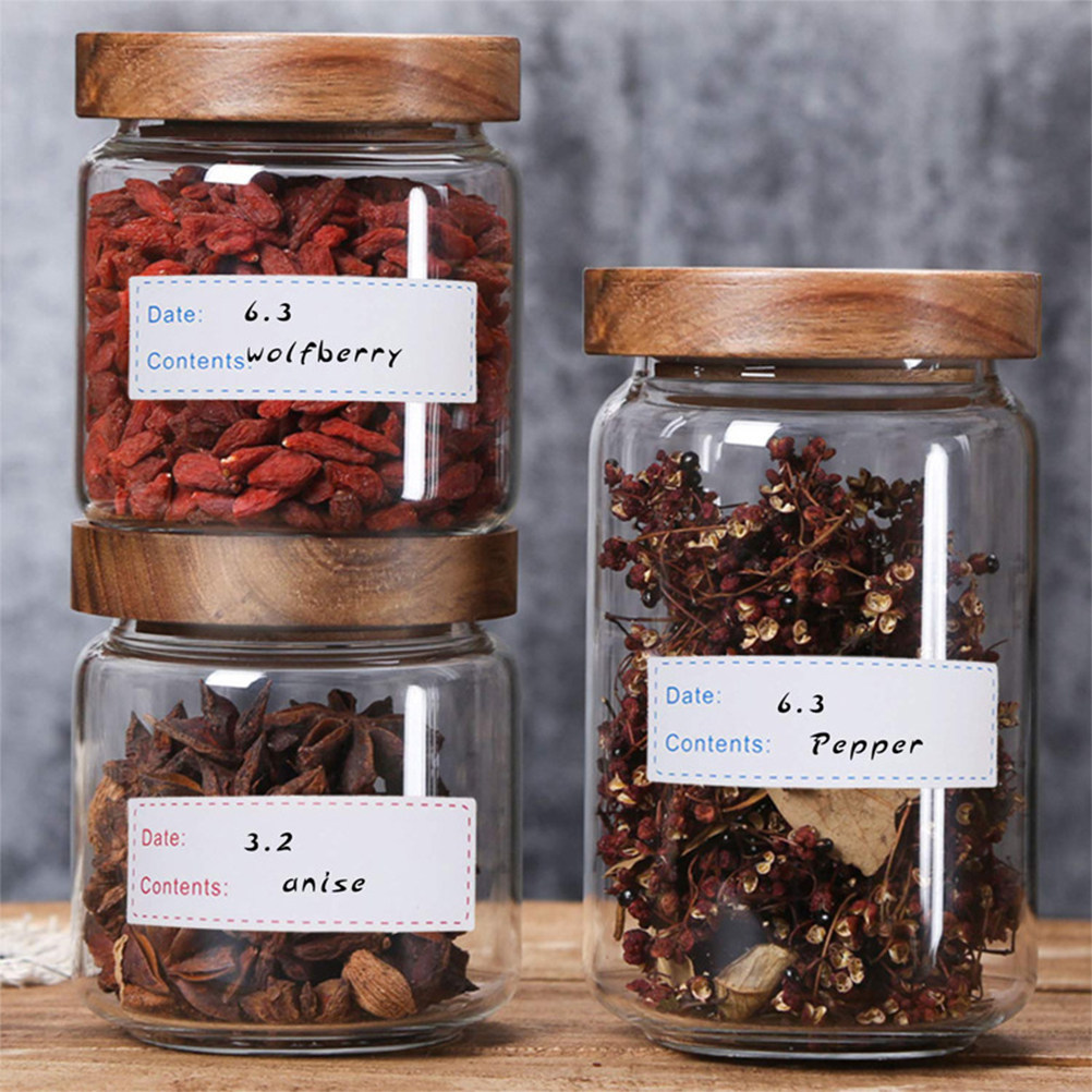 2 рулона этикеток для маркиров – обзор и цена Food Storage Jar Labels