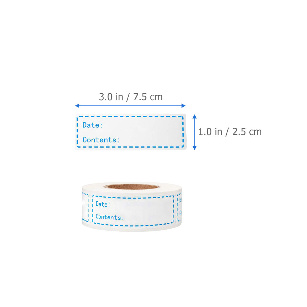 2 шт., 2 рулона, съемные накле – обзор и цена Food Storage Jar Labels
