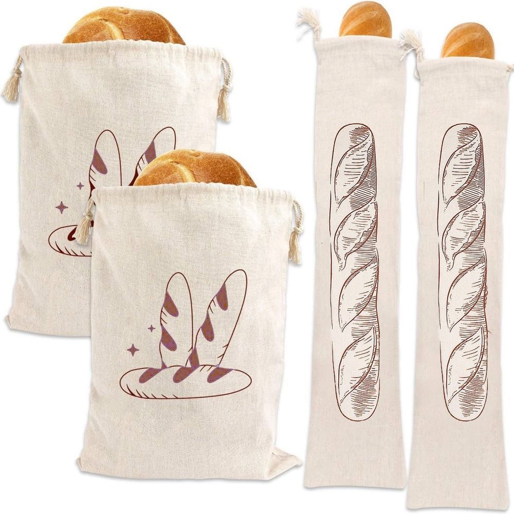 2 больших льняных мешка для хл – обзор и цена Food Storage Reusable Bags