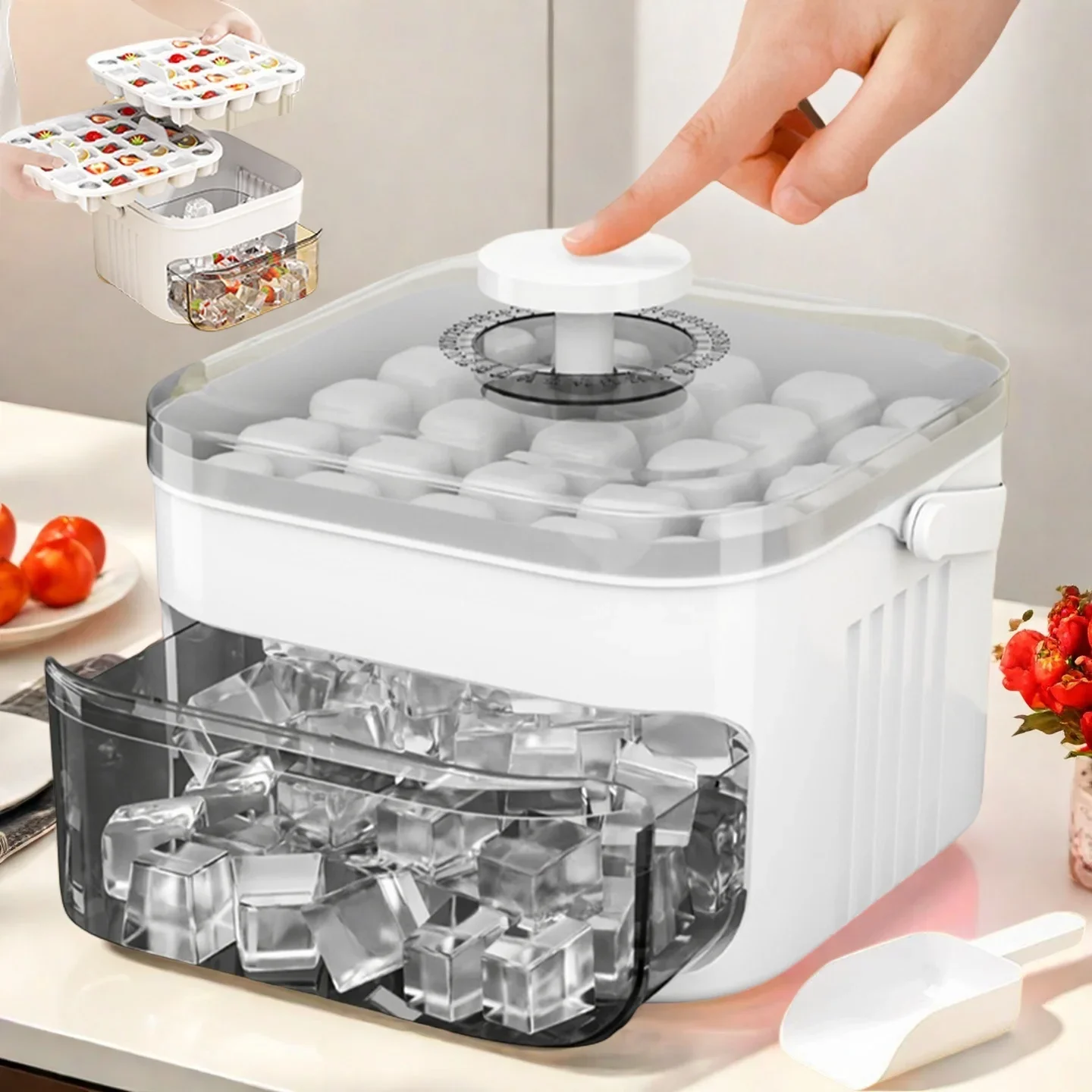 Льдогенератор для кубикового л – обзор и цена Food Storage Cupboard